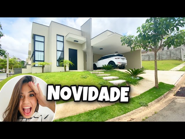 TOUR PELA CASA + UMA SUPER NOVIDADE ❤️| Gabi Magsan