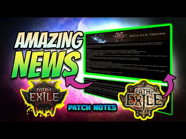 AMAZING NEWS! Path of Exile Is Getting More Content SOON!