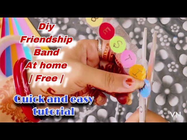 DIY Friendship band | Easy Friendship Band | friendship band kaise banaye #viral