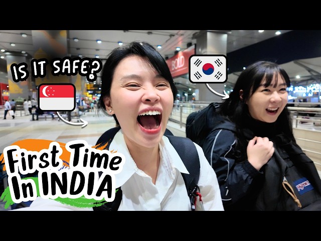 Female Solo Travel To INDIA 🇮🇳 First 24 Hours in New Delhi