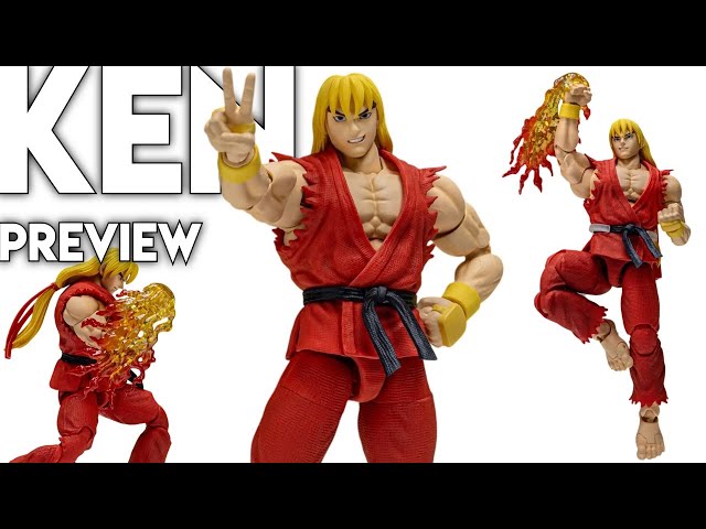 STORM ARENA Street Fighter Alpha 3 KEN Action Figure Preview