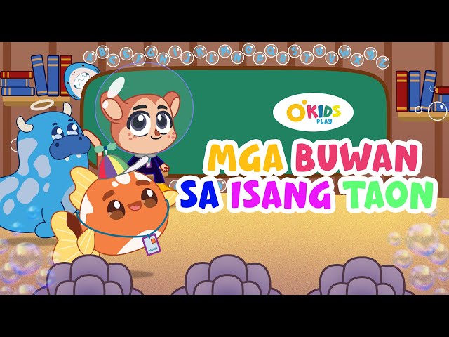 MGA BUWAN SA ISANG TAON (ft. DIONE) - Okids Play | Best Filipino / Tagalog Nursery Rhymes