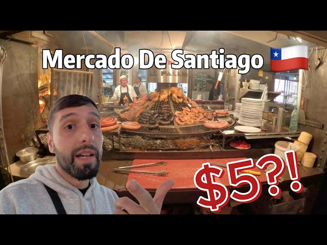 Best Food Market In Chile ‼️ | Mercado Central De Santiago 🇨🇱