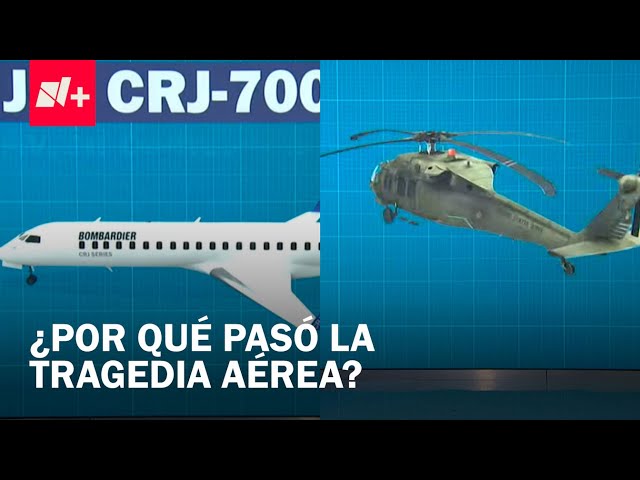 ¿Cómo sucedió el accidente aéreo en EUA? Aquí te decimos la trayectoria y lugar exacto - Despierta