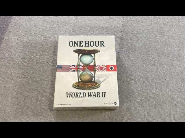 TDG: One Hour World War II unboxing with Ray