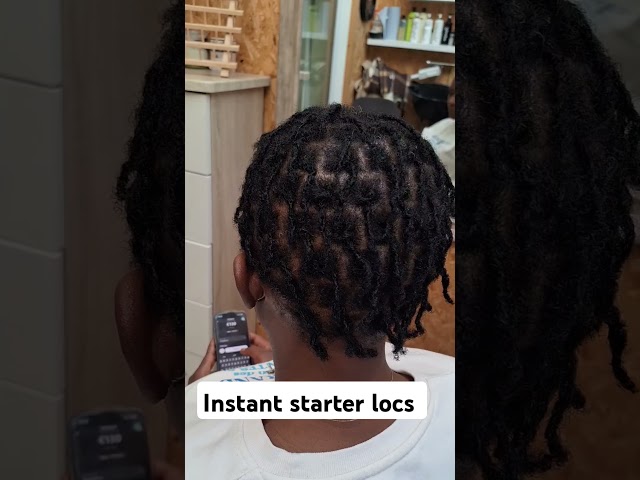 Start your locs journey with me. Instant locs 😍