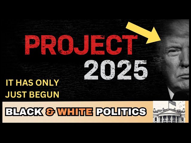 TRUMP begins IMPLEMENTING his PROJECT 2025 agenda.