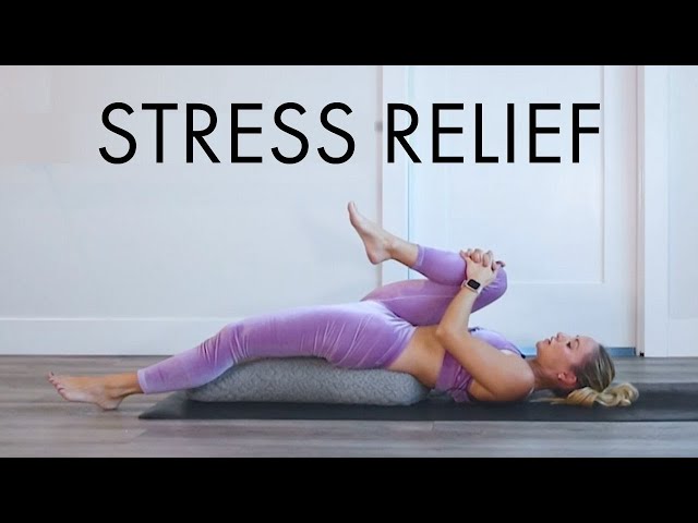 20 Min Full Body Stretch/Yoga For Stress & Anxiety Relief