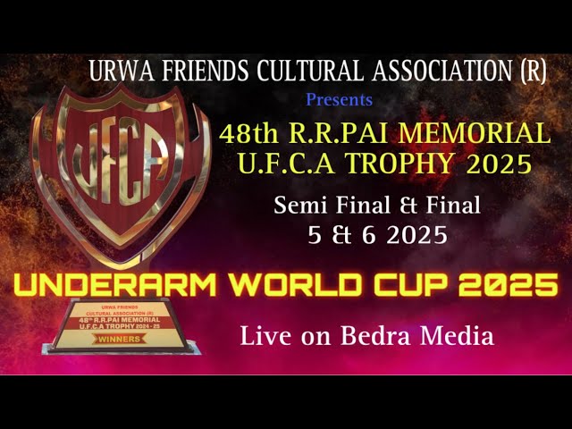 Urwa Friends Cultural Association (R)48th R.R.Pai Memorial U.F.C.A Trophy 2025