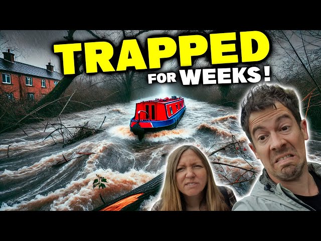 Our Desperate Journey Home Begins! Narrowboat life - 5 Weeks Stranded