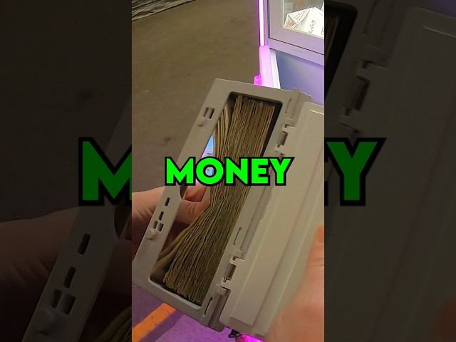 How Much MONEY Do CLAW MACHINES Make? #clawmachine #vendingmachine #money