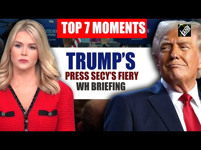 From DEI policies to Trump’s COVID-19 ‘Theories’, Top 7 moments of White House Press Secy Leavitt