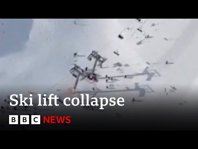 Ski lift collapse in Spain injures at least 30 people| BBC News