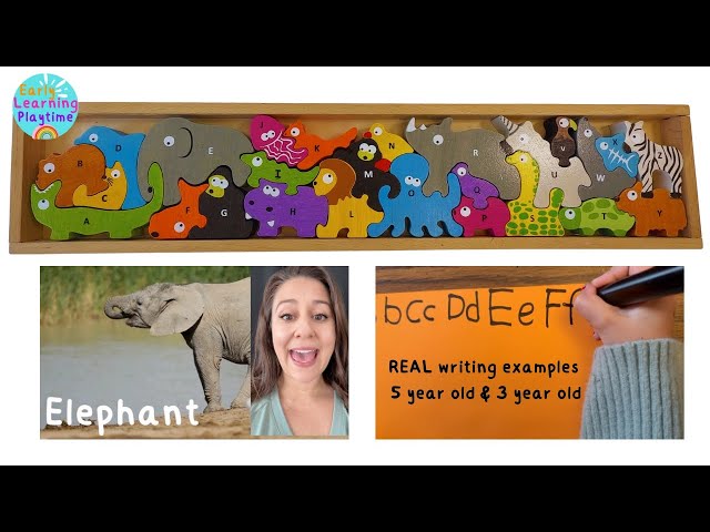 Best Learn ABCs and Animals Puzzle Activity | Phonics | Low Stimulation Educational Video for Kids