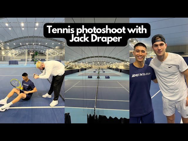 Hitting with Jack Draper (Future British No.1)