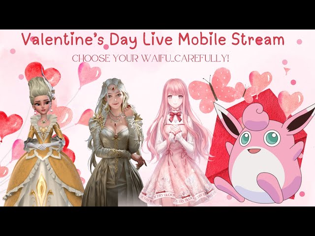 📱💖Valentine's Day Mobile Love & Royal Romance – Artsy Sister’s 12-Hour Stream (Day 2)! 🎮✨