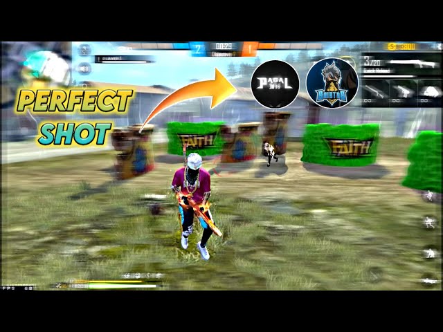 ⚡ PERFECT SHOT 🎯⚙️ || 5 FINGER PC PLAYER