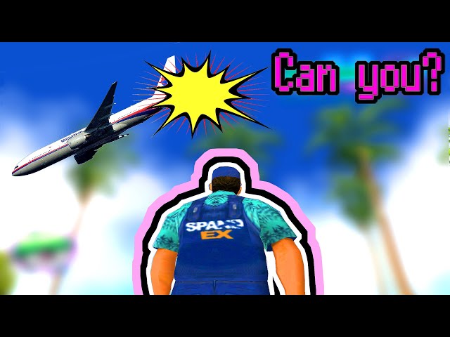 Can You Destroy a GTA: Vice City Plane? :)