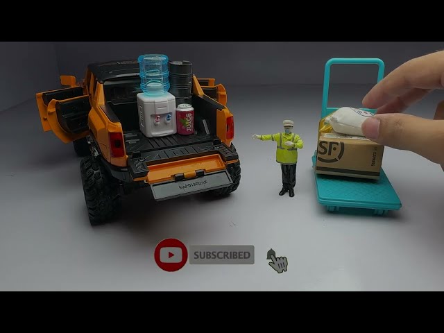 Most Realistic Toy Car GMC Hummer EV Truck 🛻 4X4 Off Road 1/24 Scale Diecast Model Unboxing 😍