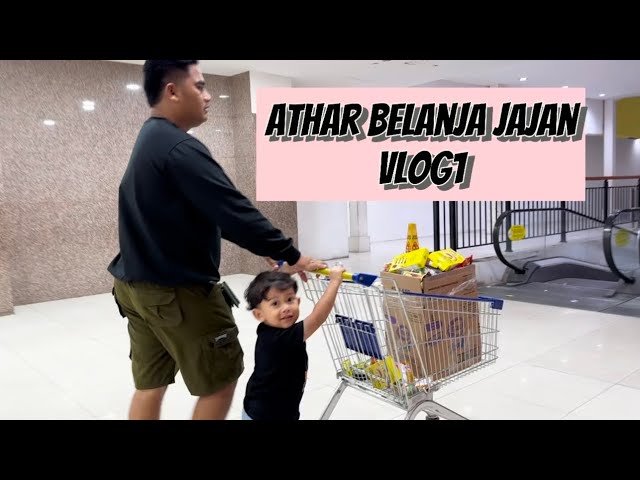 Athar belanja ke swalayan Hari-hari semua nya promo  Vlog1