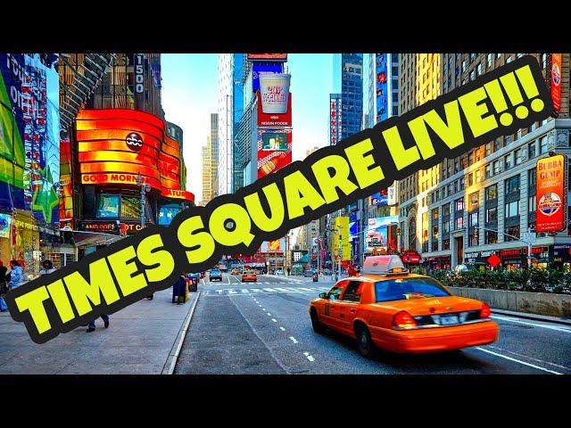 Times Square Live New York City 2020 🍎Times Square New York City 2020