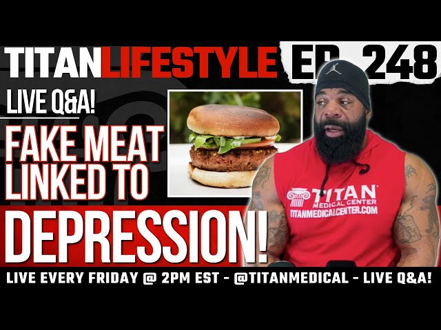 Titan Lifestyle - Fake Meat Linked To Depression Risks in Vegetarians, Fitness Q&A🎙️