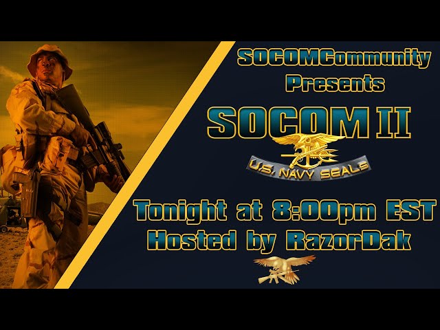 BIRTHDAY STREAM! SOCOM II Community Night (February 21, 2025) | Ask how to play SOCOM!