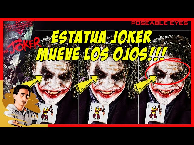 Prime1Studio x Blitzway: The Joker LEDGER MUEVE LOS OJOS!!! (The Dark Knight Film)