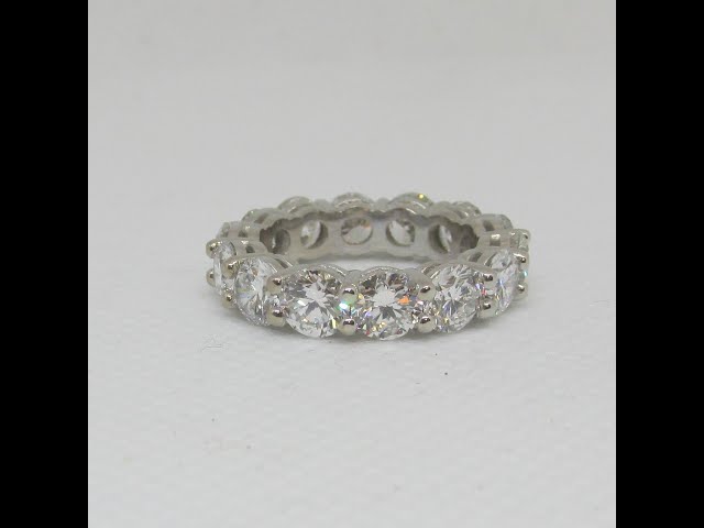 TheNetJeweler by Importex | Round Cut Diamond Eternity Ring