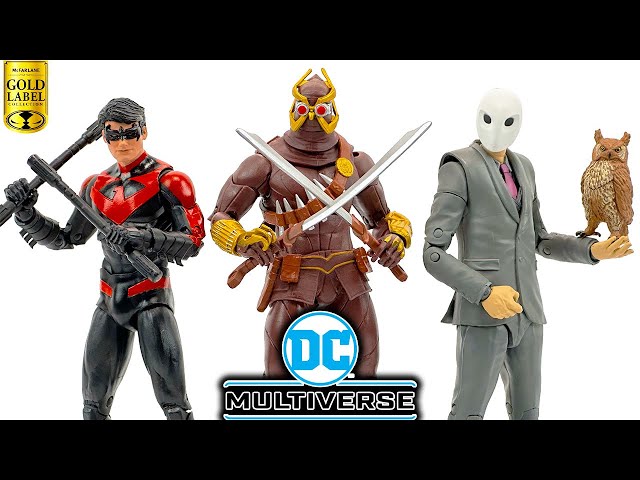 DC Multiverse Court of Owls 3-Pack Review!