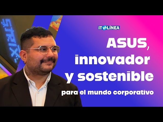 ASUS, innovador y sostenible para el mundo corporativo 👌😊 | #laptops #asus #ces2025