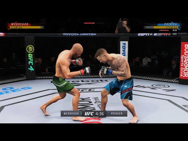 Conor McGregor VS Dustin Poirier 3 Simulated