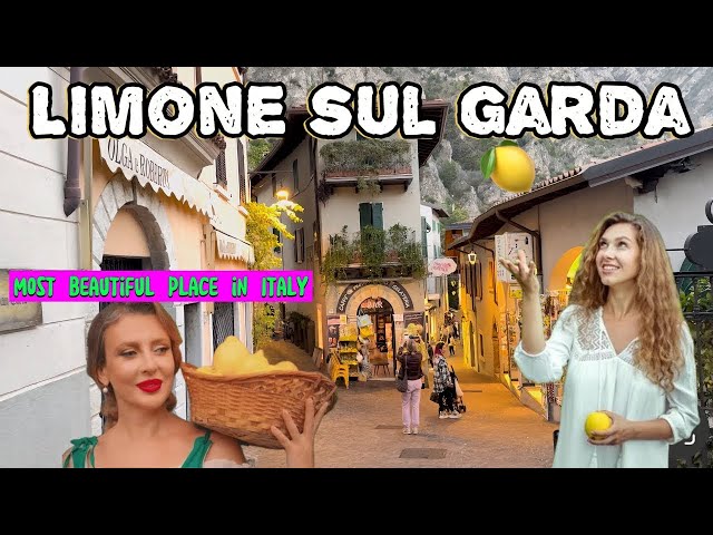 Exploring Limone sul Garda’s Natural Beauty, The Prettiest Hidden Gem in Lake Garda, Prowalk Vlog