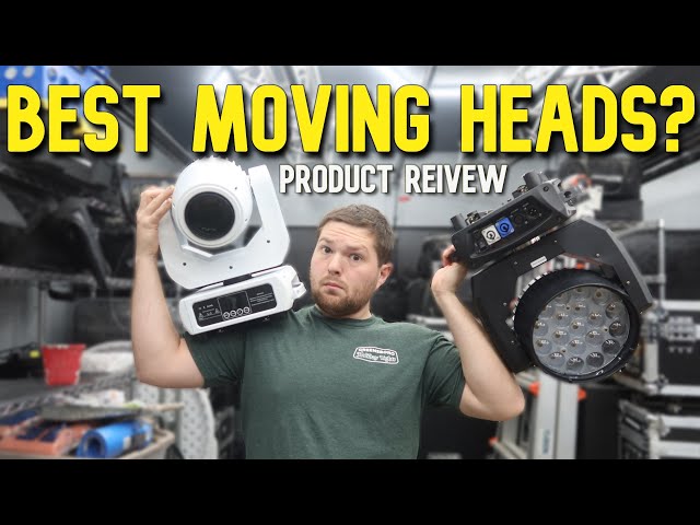 NEW DJ Gear - Spot and Wash LED Moving Heads (Both Lighting)