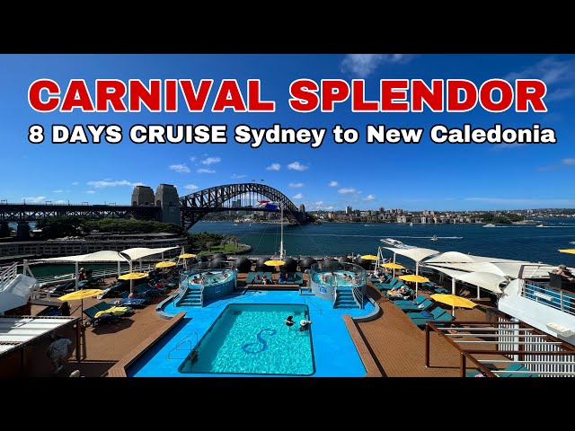 Our First Family Cruise | Sydney to New Caledonia 🇳🇨 Carnival Splendor