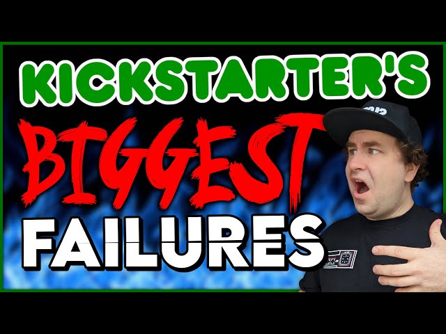 Kickstarter's BIGGEST failures | Weird Crowdfunding Stories