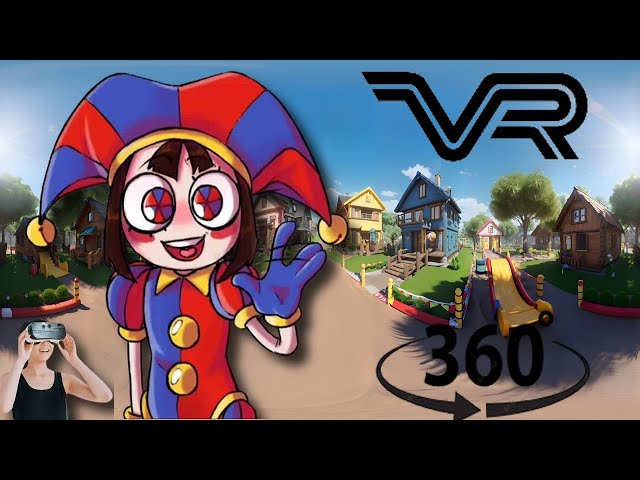 🔍 Find Pomni in 360° VR  #10  The Amazing Digital Circus