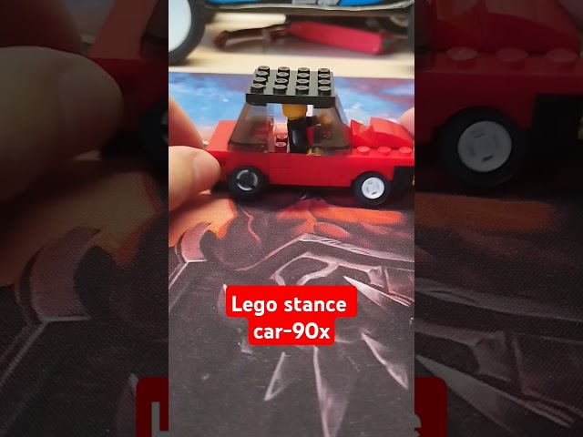 Lego stance car-90x #4wlc #lego  😄