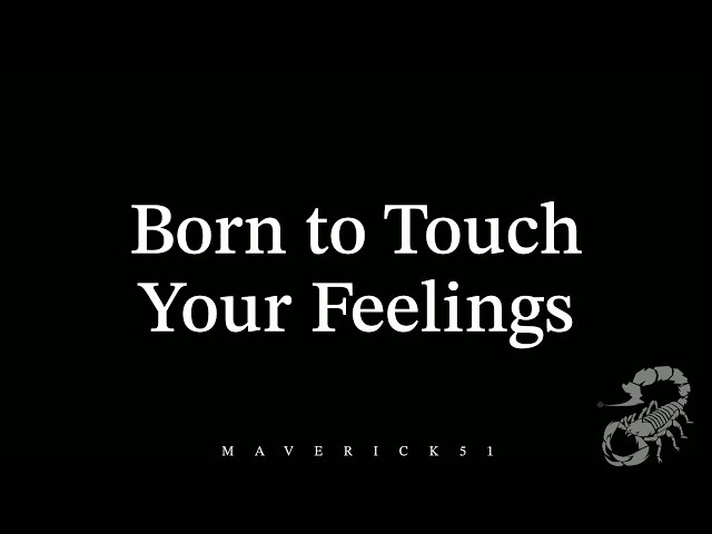 Scorpions - Born to Touch Your Feelings (LYRICS) ♪