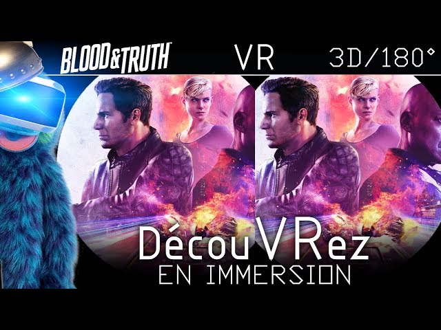 3D/180° : DécouVRez BLOOD & TRUTH | La Tuerie du PSVR | PS4 Pro | VR Singe