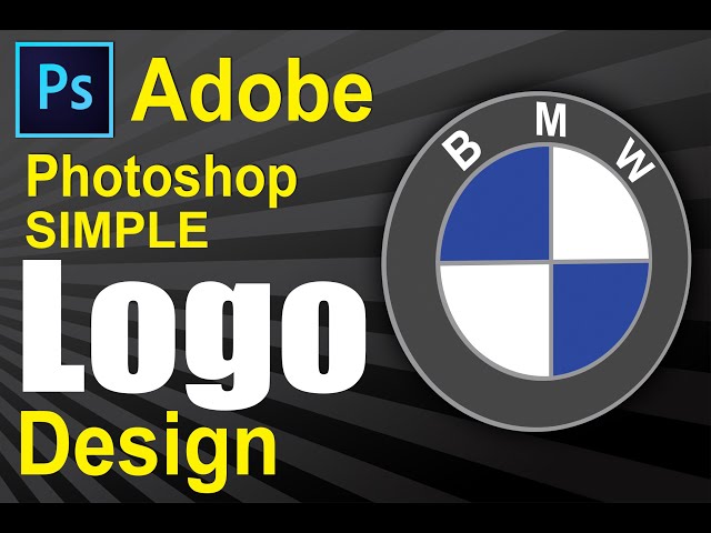 Adobe Photoshop 7th Simple BMW Logo Design