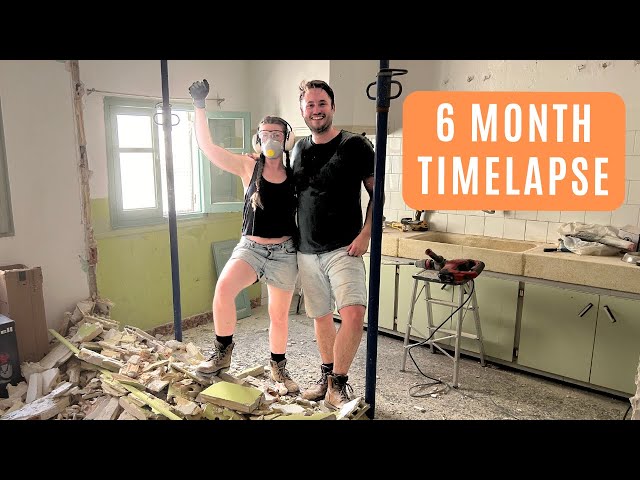 We Bought an Old House in Rural Spain, 6 MONTHS RENOVATION in 23 MINS | TIMELAPSE All We Did