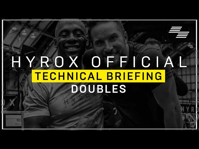 HYROX OFFICIAL | TECHNICAL BRIEFING DOUBLES | SEASON 24/25