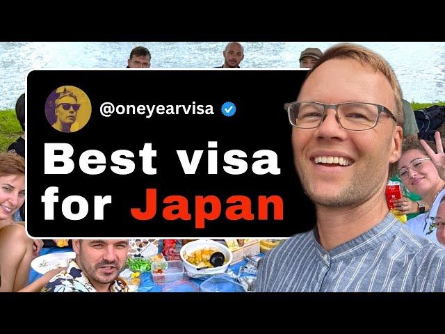 The EASIEST visa to live in #japan (student visa)