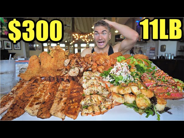 "EVERYONE FAILS" UNBEATABLE SEAFOOD CHALLENGE (BIGGEST SEAFOOD CHALLENGE EVER) | Crab, Shrimp, Tuna