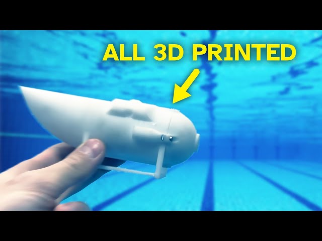 Making 3D prints actually waterproof