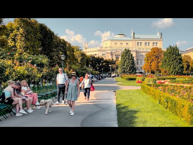 Walking in Vienna, August 2022, Austria | 4K HDR