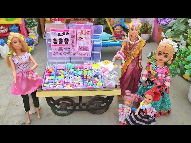 Barbie Doll All Day Routine In Indian Village/Radha Ki Kahani Part -547/Barbie Hindi Kahaniyan