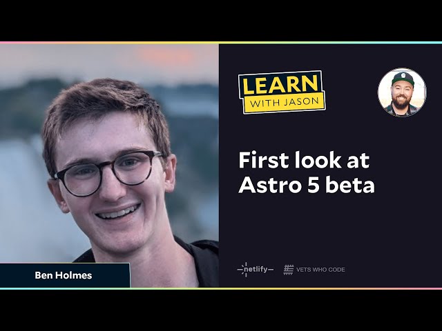 First look at Astro 5 beta