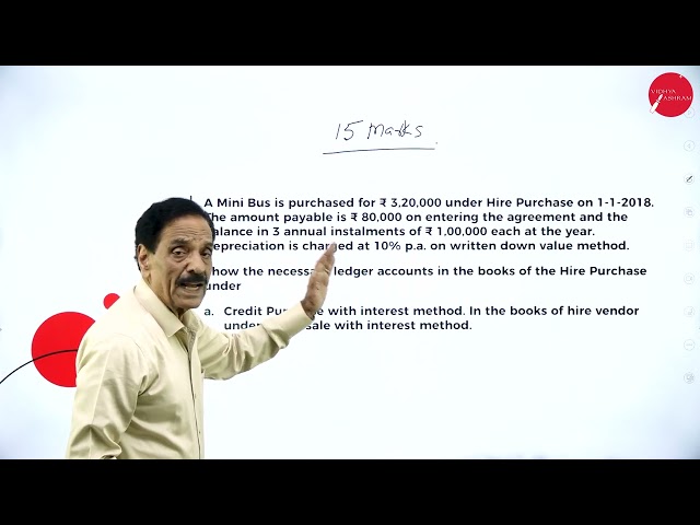 DAY 11 | ADVANCED FINANCIAL ACCOUNTING | II SEM | B.COM |  ACCOUNTING FOR HIRE PURCHASE | L5